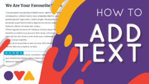 How to Add Text