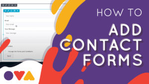 How to Add Contact Forms