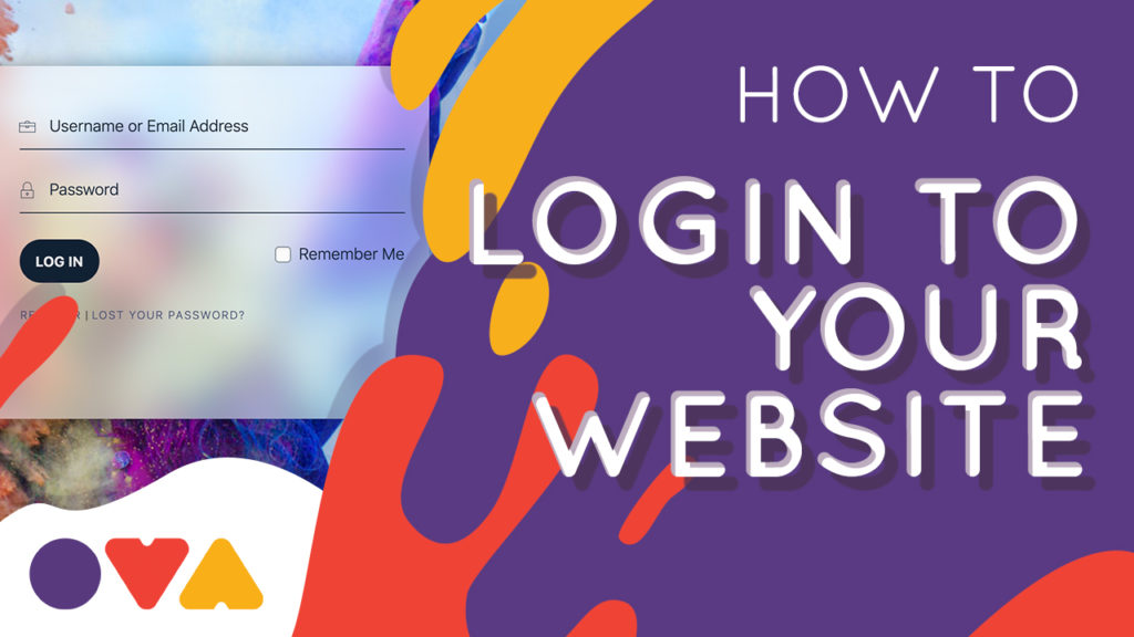 How To Login To Your Website